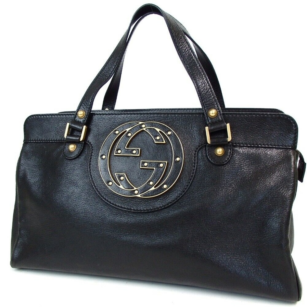 ❌sold❌Authentic GUCCI Blondie Vintage Leather Ha…